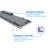 Dimmable Rectangle Troffer Ceiling Light