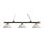 Luminaire suspendu linéaire à 3 lumières pour table de billard Chevelle-71739371-22737073-71739369