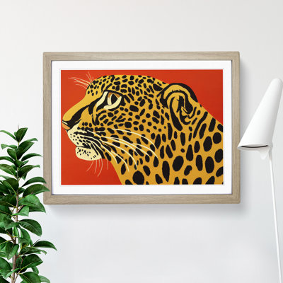 Artistic Leopard - Single Picture Frame Print