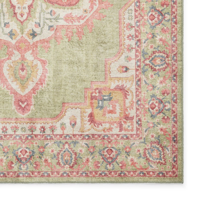 Vintage Look Digitally Printed Area Rug, Runner 61 x 230 cm