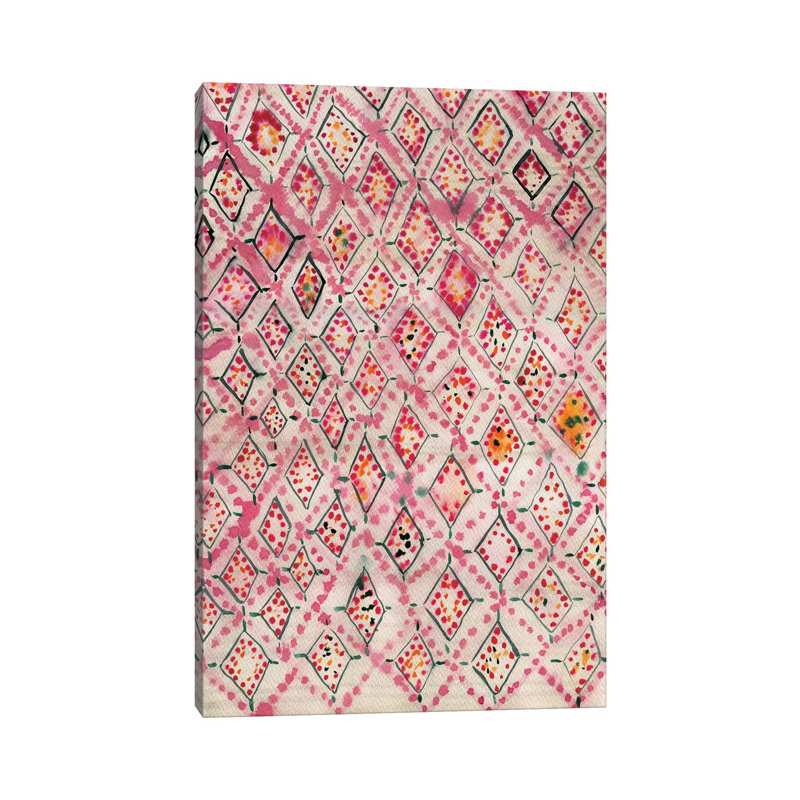 Moroccan Rug I by Albina Bratcheva - Wrapped Canvas Print, 101.6 cm H x 66.04 cm W x 1.91 cm D