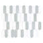 Rietto Spire 10 in. x 12 in. Glossy Glass Mosaic Wall Tile-58856776