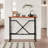 47.24'' Solid Wood Top Console Table-98809854