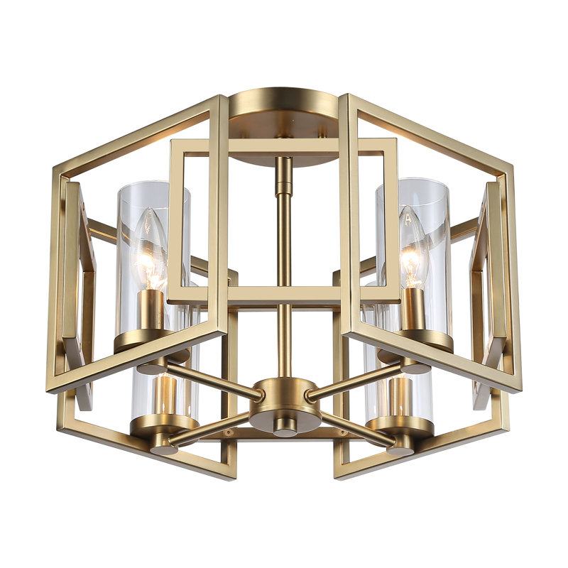 Plafonnier encastré 4 lumières
