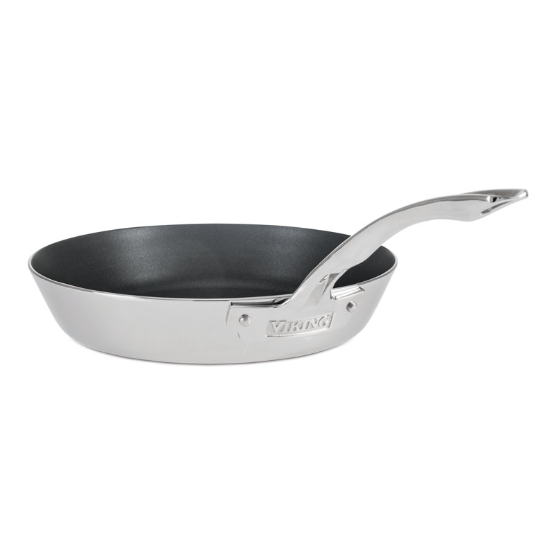 Viking Contemporary 3-Ply Stainless Steel Nonstick Fry Pan, 10" Diameter