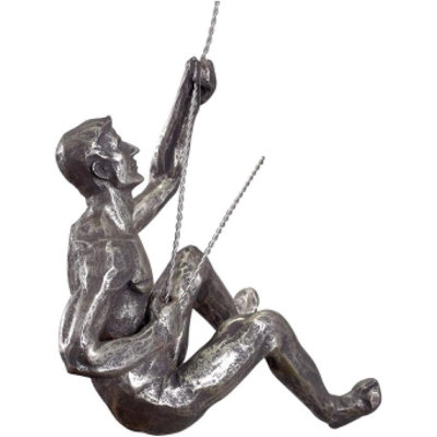 Climber Wall Decor Set with Hooks for Unique Home Art