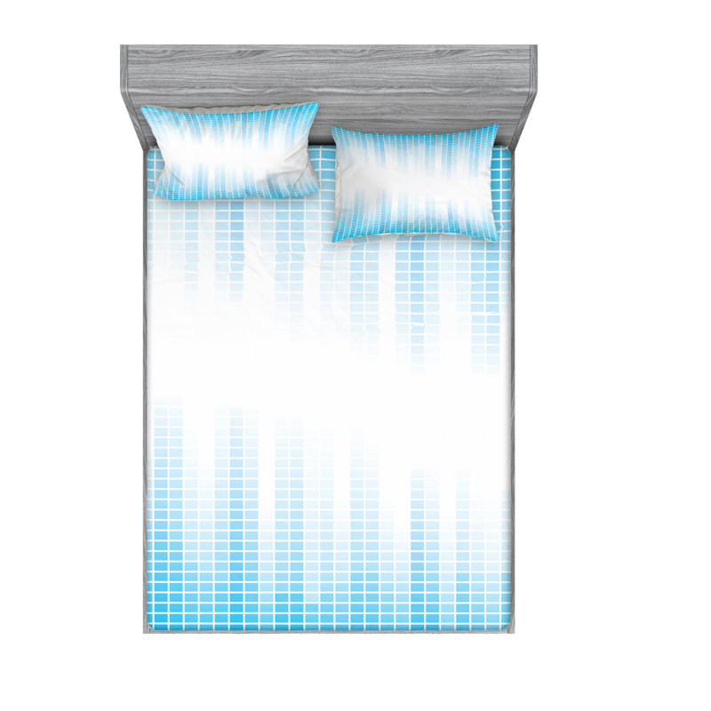 Microfiber Sheet Set, Full/Double Sheet Set with Fitted Sheet