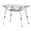 Folding Portable Camping Table Aluminum Outdoor Picnic Roll Up Table Mesh Layer
