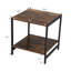 Table de bout avec rangement