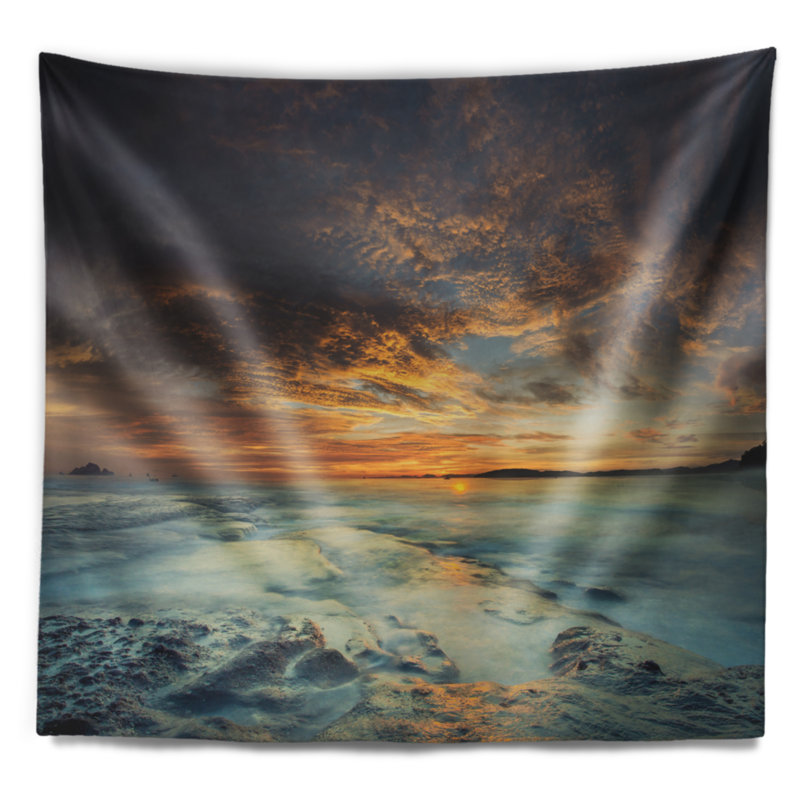 Polyester Tapestry, 50" H x 60" W