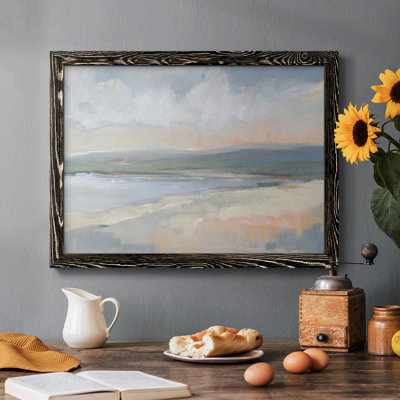 Étude côtière I - reproduction de photo simple sur toile