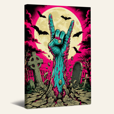 Art mural sur toile Zombie