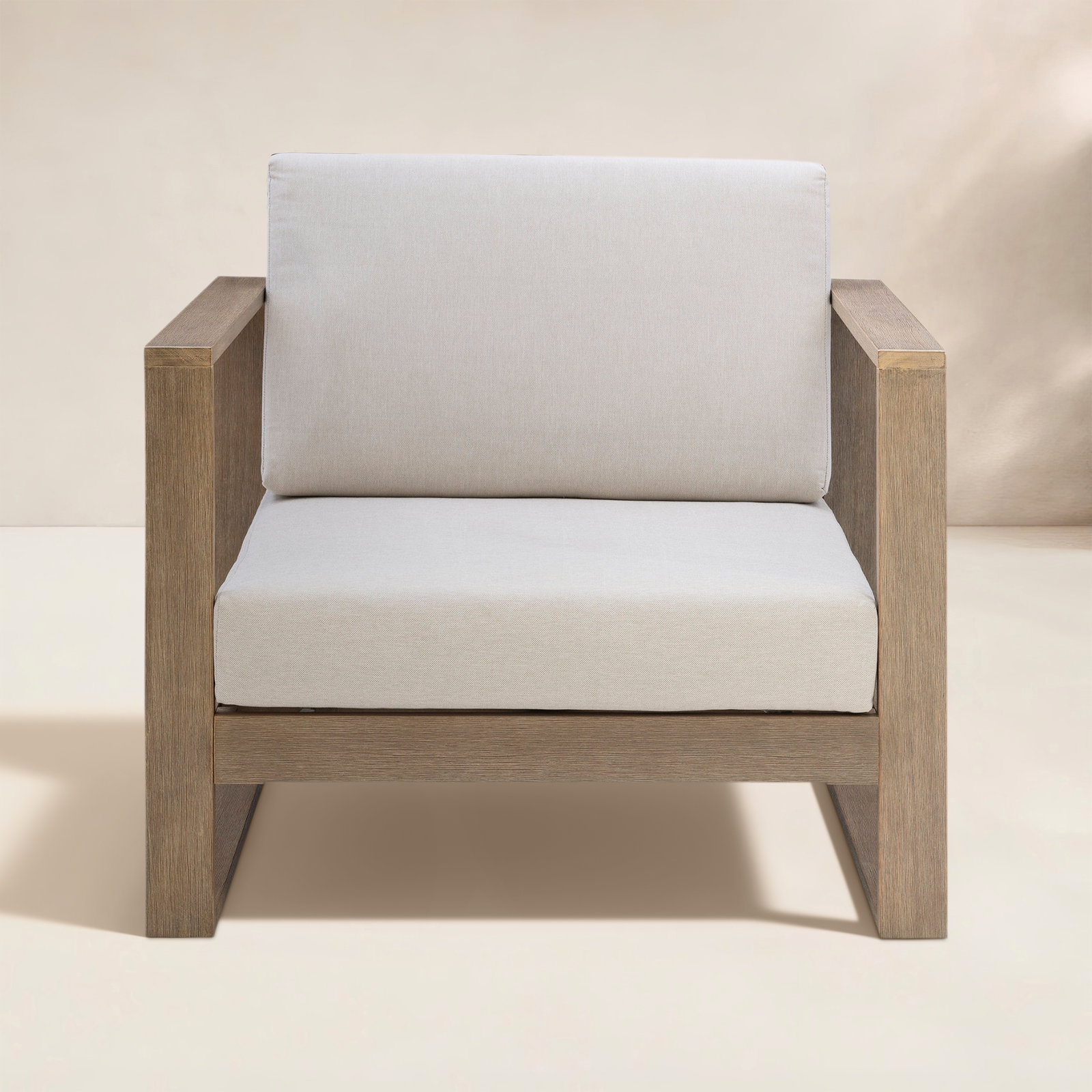 Cove Eucalyptus Patio Lounge Chair
