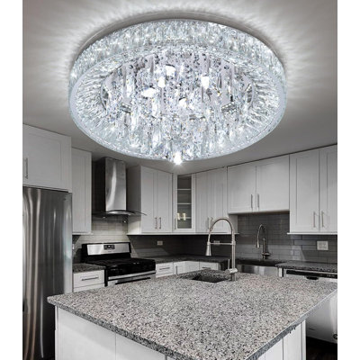 Modern Dimmable Crystal Chandelier