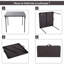 Rectangular Outdoor Camping Table - 86 cm W 86 cm D