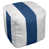 Blanc / bleu marine / gris