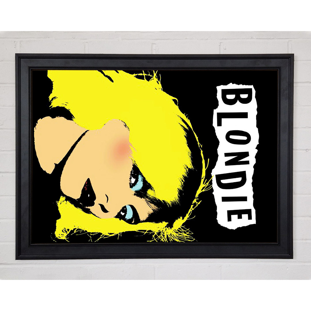 Blondie - Einzelner Bilderrahmen Kunstdrucke