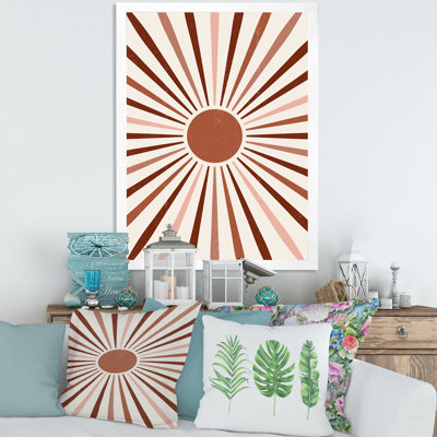 " Geometric Radiant Sun "
