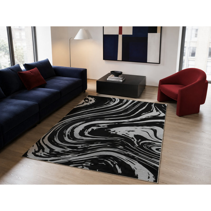 Tapis rectangulaire Baxlee, Rectangle 4 pi x 5 pi 11 po