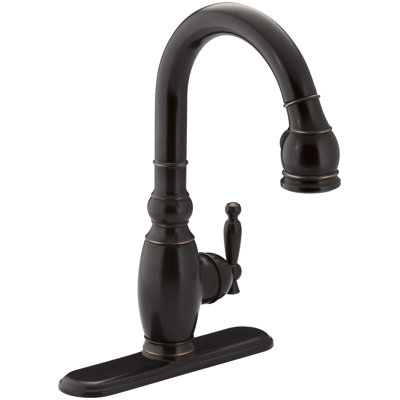 Vinnata Pull Down Bar Faucet with MasterClean