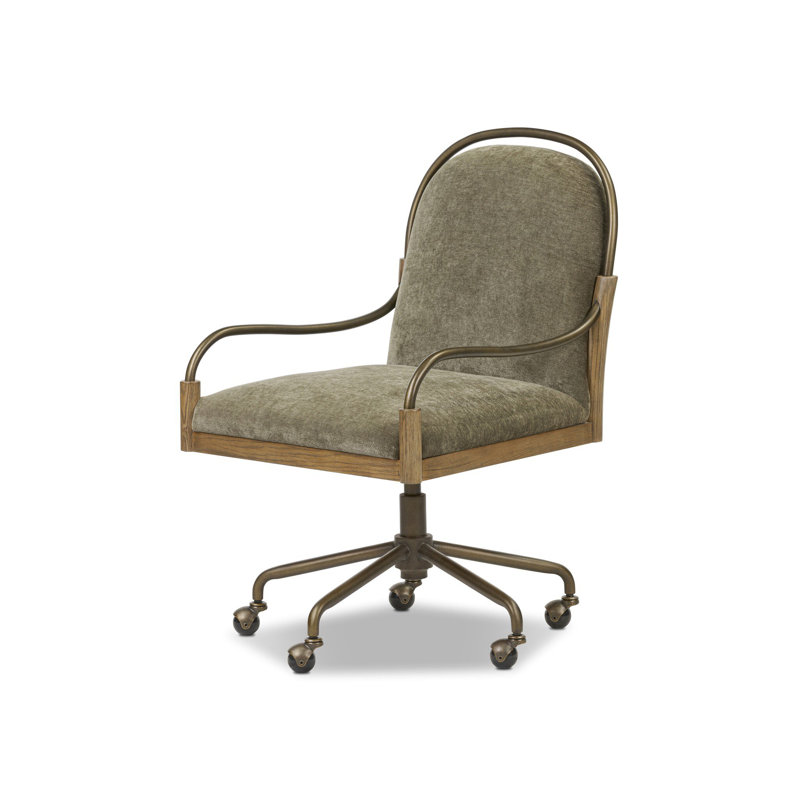 Demi Swivel Office Chair, Malmo Olive