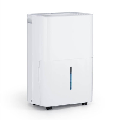 35-Pint Dehumidifier for Large Rooms up to 4,500 Sq Ft, Auto Defrost, 24-Hour Timer, Auto Shut-Off, Quiet Operation