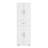 75" Extra Tall Pantry Cabinet with Adjustable Shelves and Drawer-White-134772700