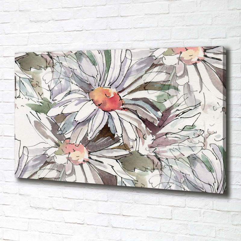Camomile - No Frame Print on Canvas