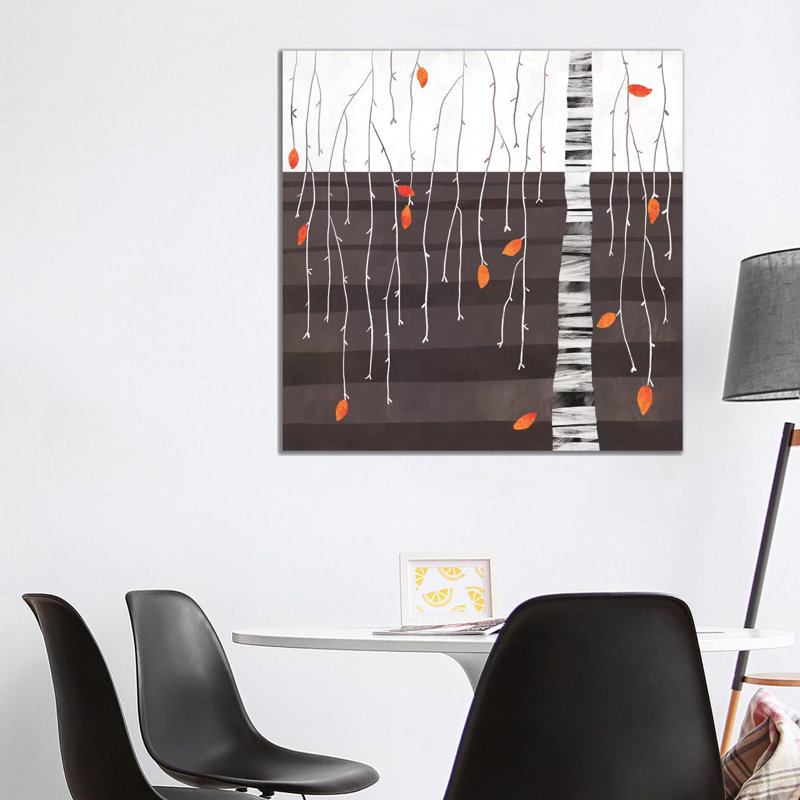 Last Of The Leaves by Nic Squirrell - Print on Canvas, Wrapped Canvas, 93.98 cm H x 93.98 cm W x 1.91 cm D