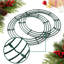 Lot de 12 cadres de couronne en métal vert de 16 pouces, solides anneaux de couronne en fil de fer soudé, cadre et support de couronne pour la fabrication de couronnes à faire soi-même, les loisirs créatifs de Noël et des fêtes.-1127043405
