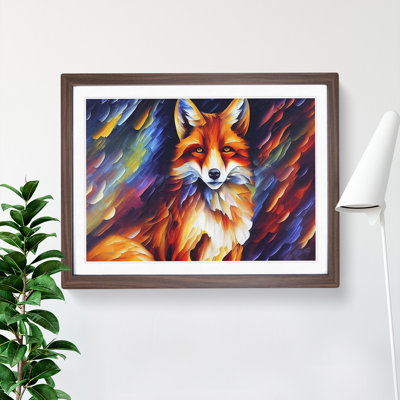 Fox Vol.2 - Single Picture Frame Painting
