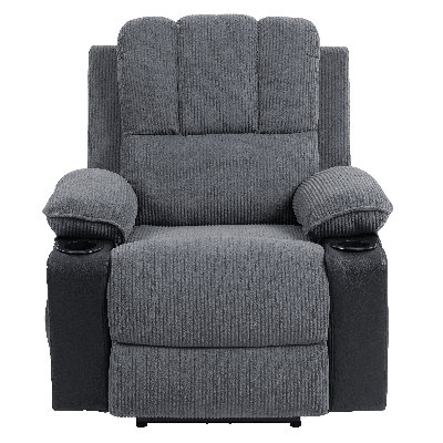Carmaletta 35" Wide Electric Recliner Chair with Heating & Vibration Massage, USB ,Storage Pocket