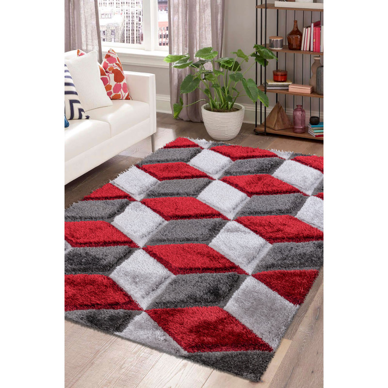 Solid Colour Area Rug, Rectangle 160 x 230 cm