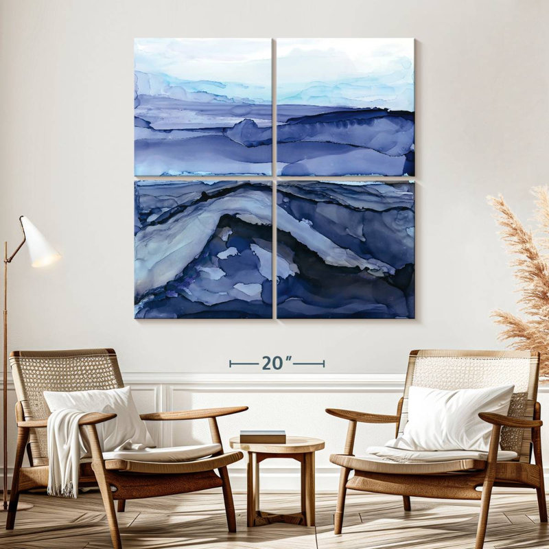 Bluescape I, 57" H x 57" W