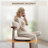 Kitchen Chairs set of 4,Wood Dining Room Chairs,Modern Beige,Soft Plush Velour Upholstery-1193306000