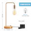 Lampe de chevet dorée, deux lampes en métal, sans ampoules, doré-1260095596