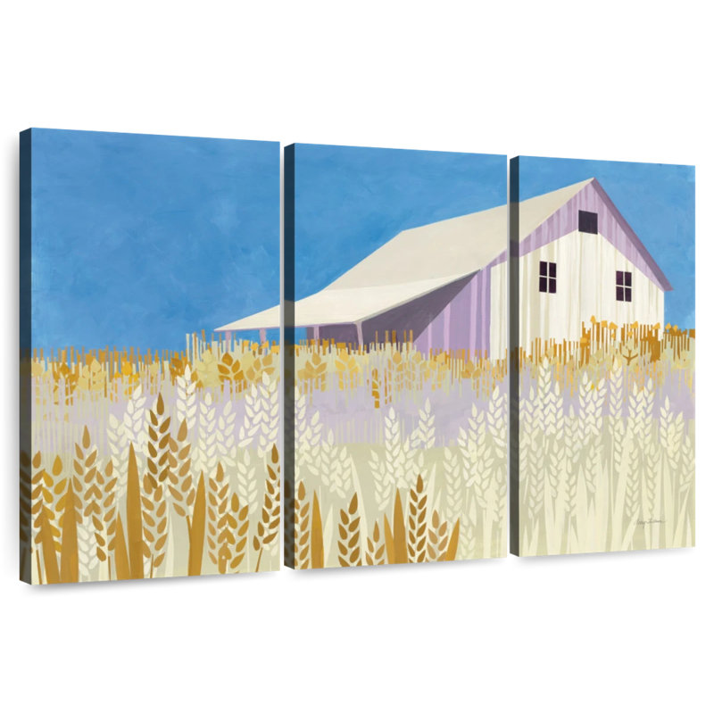 Alvord Wheat Fields, 32" H x 50" W