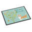 Paillasson tricolore corgi pembroke gallois Yonker-820874063