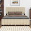 Lit plateforme tapissier Keyon-1892655306