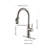 Topcraft Pull Down Single Handle Kitchen Faucet
