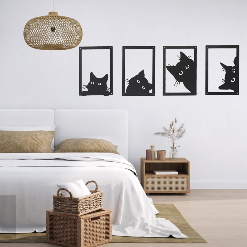 Décoration murale 4 pièces
