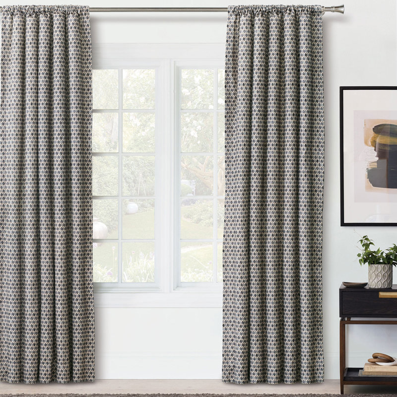 Colt Room Darkening Curtain, 96" W x 108" L
