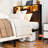 Twin Metal Platform Bed With Storage Headboard, Charging Station, And Smart For A Comfortable Bedroom - , No Box Spring, Fast Assembly-108289071