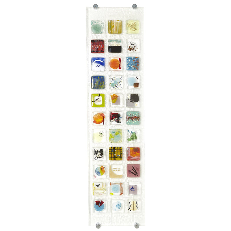 Fused Glass Art Panel 1