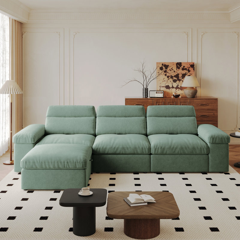 Canapé modulaire, Vert foncé