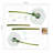 Plants & Flowers Non-Wall Damaging Wall Decal