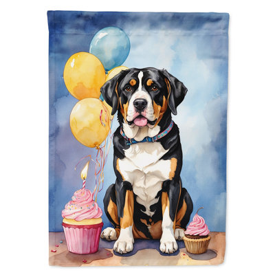 Drapeau «Happy Birthday House»