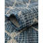 Tapis bleu sarcelle intérieur / extérieur à motif tissé à la main Southbrook Innnsbrook-819146469