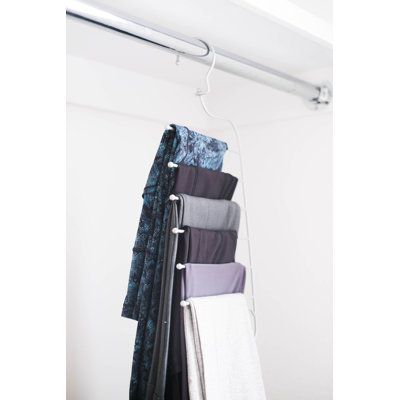 Metal Non-Slip Cascading Hanger for Skirt/Pants