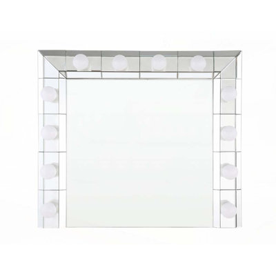 Dominic Mirrored Accent Mirror (Hollywood Style)